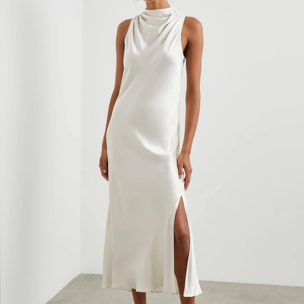 Rails Ivory Solana Midi Dress